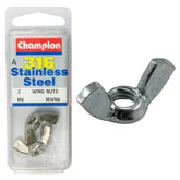 Champion - WING NUTS-STAINLESS STEEL-M6x1.00-316/A4 | MWN6